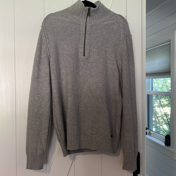 Boss Orange men’s 1/4 zip wool sweater-sz L-classy & timeless-perfect for fall🍁 - Picture 2 of 6